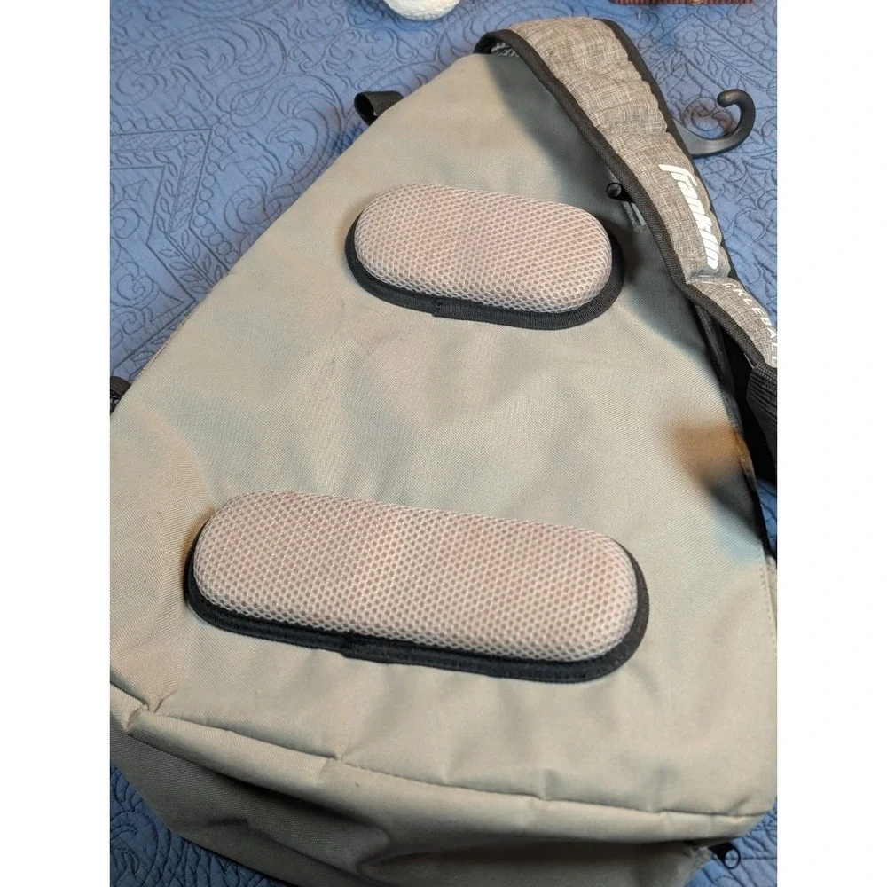 Franklin Pickleball Sling Bag Backpack Gray Paddle Carry Bag Sports‎ Gear...